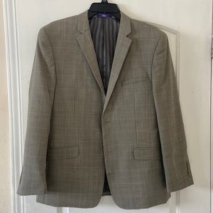 Men’s Tan Patterned Sport Coat